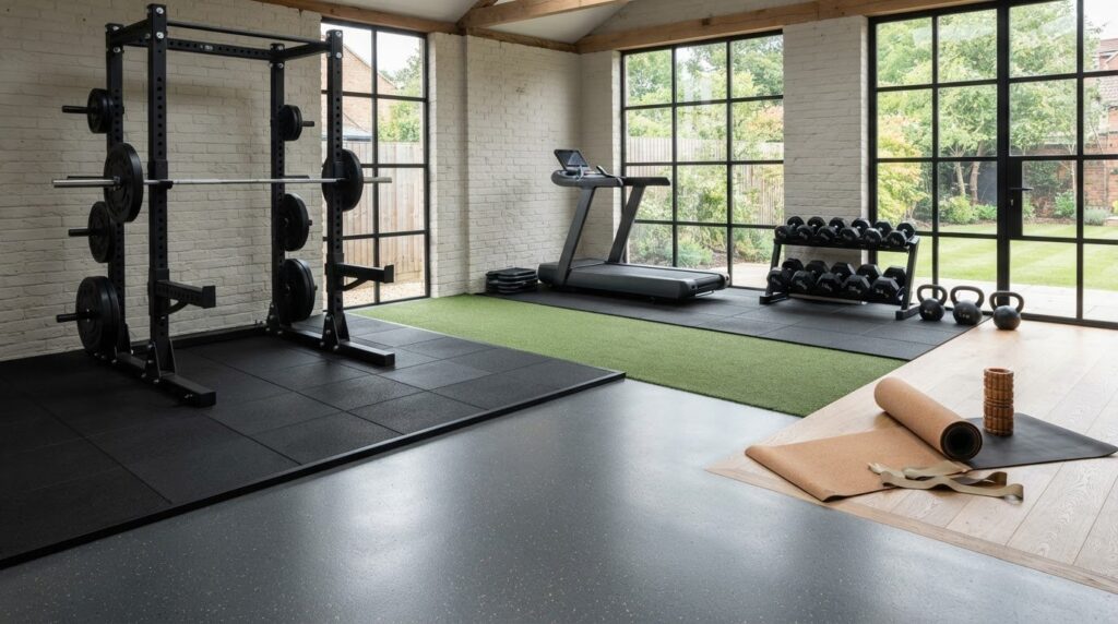 Best Flooring for a Home Gym UK: How to Choose in 2026